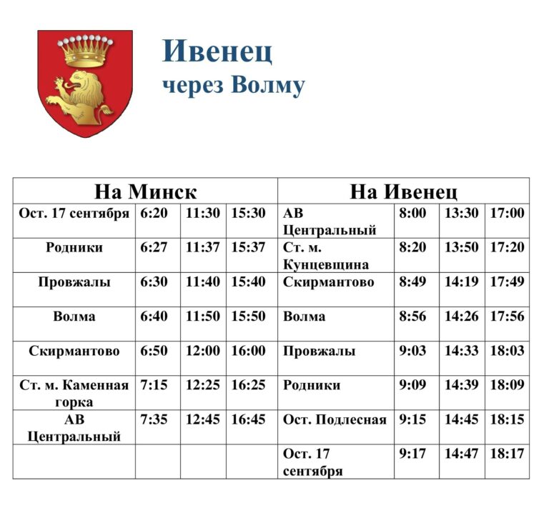 ивенец-через-волму